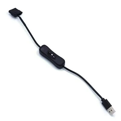 30cm USB To 3 Pin / 4 Pin For Case Fan Adapter Connector Cable (USB-3Pin/4Pin Ca • £5.80