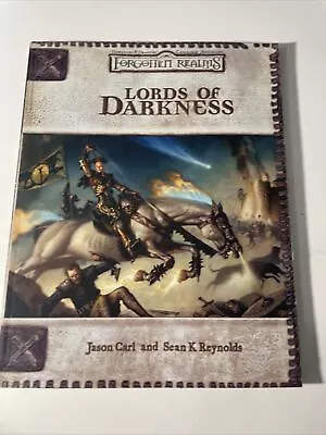 Lords Of Darkness (Dungeons & Dragons D20 3.0 Fantasy Roleplaying Forgotten Rea • $18