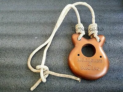 Antique Maritime Weight A.J Morse Diving Divers Helmet Hanging Weight Vintage • $60.20