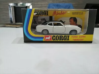 CORGI TOYS.     MINDER  TERRY McANNS FORD CAPRI • £29.99