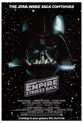 STAR WARS THE EMPIRE STRIKES BACK Poster [Licensed] 27x40  THEATER SIZE [VADER] • $24.99