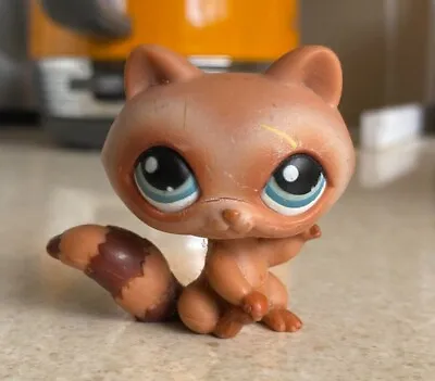 Littlest Pet Shop #445 Raccoon Generation 1 Vintage LPS Collectable By Hasbro • $25