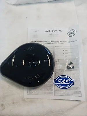 S&S CYCLE 1014-0273 170-0366Stealth Air Cleaner Cover • $149.99