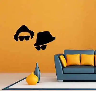 The Blues Brothers Music Music Room Wall Decor Sticker Decal 25 X15  • $19.99