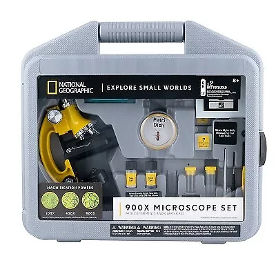 National Geographic Microscope 900x With Case • $17.99