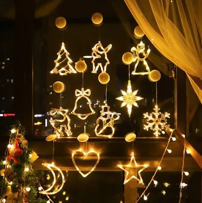 $15.63 • Buy Led Christmas Lights Christmas Window Light Fairy String Lights Birthday Party