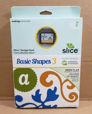 Making Memories Slice Design Card Basic Shapes 3 2010 #35684 NEW & SEALED • $8.99