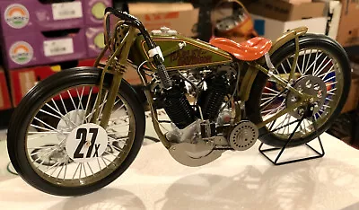 1927 Harley Davidson 8-Valve Board Track Racer Motorcycle 1:6 Xonex Box No COA • $380