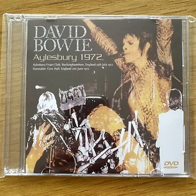 David Bowie Aylesbury 72 DVD • £15