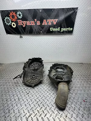 2004 Yamaha Grizzly 660 4wd ATV Used OEM Inner Outer Clutch Belt Guards Covers • $39.99