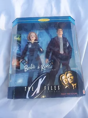 Barbie And Ken The X Files 1998 Collector Set Unoped Box  • $39