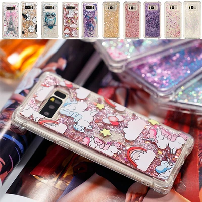 $14.58 • Buy Glitter Soft Quicksand Shockproof Pattern Cover Case For Samsung Galaxy Phones