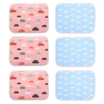  6 Pcs Breathable Blanket Rabbit Cage Accessories Pet Pee Mat Small Dog • £17.99