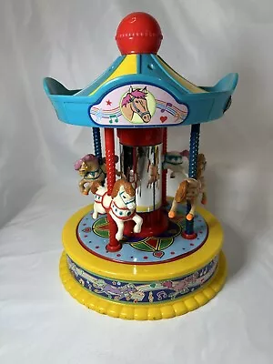 Vintage 1991 Redbox Carousel Music Box -Please Read! Small World • $23.31