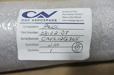 Mooney M20M/M20R CAV Aerospace TKS IB LH De-Icing Panel  08102-07 • $1850