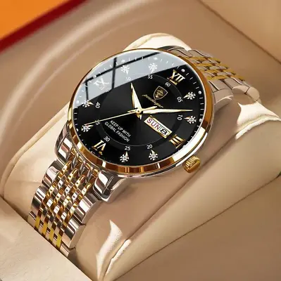 £16.99 • Buy Men's Watch Wrist Watches New Waterproof Man Luxury Stainless Steel Luminous Day