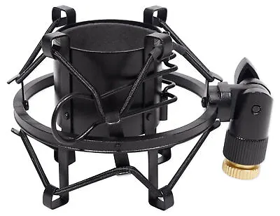 Black Metal Shock Mount W/Foam For MXL V67G Condenser Studio Microphone • $14.95