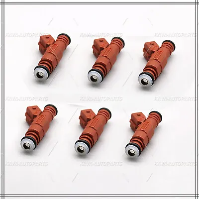 New 6X 30lb Fuel Injectors For VW VR6 Porsche 911 BMW M3 M30 E30 E28 E36 M50 • $52.23