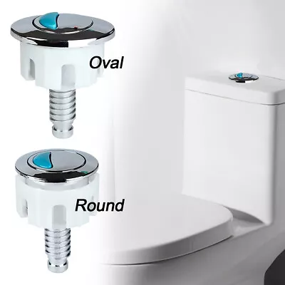 Toilet Push Button Dual Flush Water Saving For Ideal Cistern Tank Universal Part • £4.69