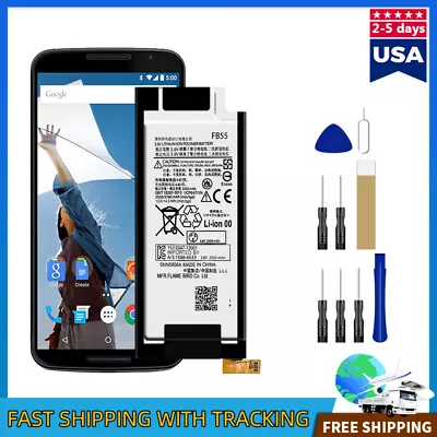 FB55 New Battery For Motorola XT1585 Droid Turbo 2 XT1581 X Force SNN5958A • $11.53