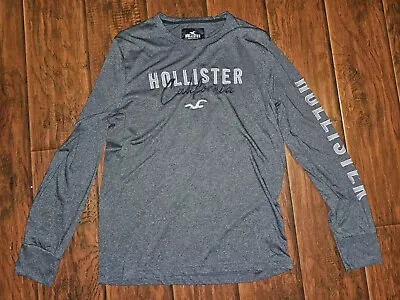 Hollister Long Sleeve Logo Shirt Size Men Med M • $15.99