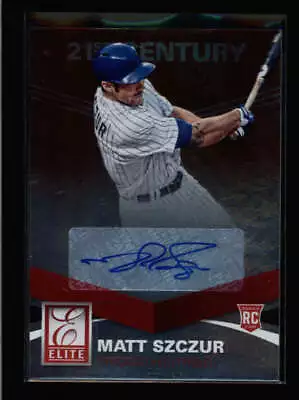 Matt Szczur 2015 Panini Elite 21st Century Rookie Autograph Auto Ak7978 • $6.99