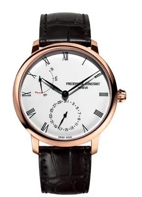 Frederique Constant Slimline Power Reserve Men's Watch 40mm FC-723WR3S4 • $1558.99