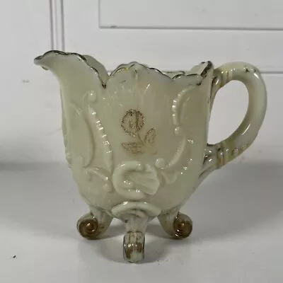 Northwood Louis XV Custard Glass Pitcher 1890 • $40