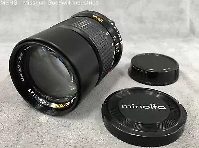 Minolta 135mm Camera Lens AS IS • $19.99