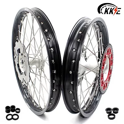 KKE 21  19  Dirt Bike MX Wheels Rims Fit Honda XR400R 1996-2004 XR600R 1991-2000 • $489