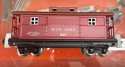 MTH Tinplate Traditions 10-3004 #817 Caboose • • $50