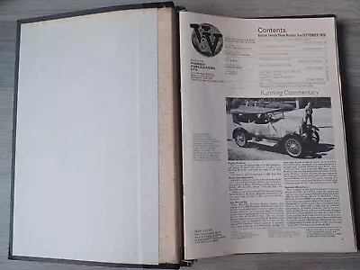 Veteran And Vintage Magazine Binder ×12 Volume 23 September1978-August1979 • £11.99