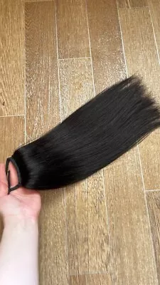 European Human Hair Ponytail 35-40 Cm Blackcoclate And Brown • $239