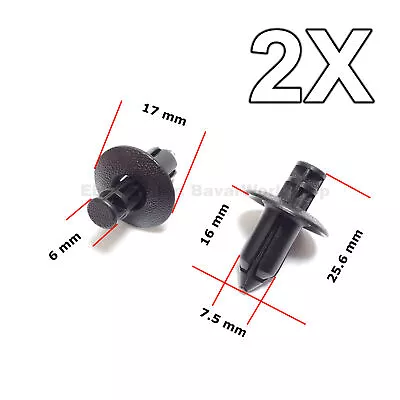 2X Boot Engine Bay Trim Clips For Honda Toyota Suzuki Mitsubishi Nissan • $5.19