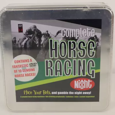 HORSE RACING NIGHT Complete DVD Game 10 Genuine Horse Races NEW Sealed   #E4 • £16.99