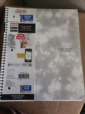 Mead Five Star Notebook 1 Subject College Ruled- 100 Sheets • $2