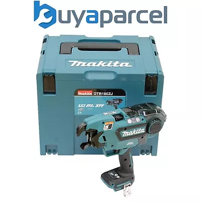 Makita DTR180ZK 18v LXT Lithium Cordless Brushless Rebar Tying Tool +Case • $1063.14