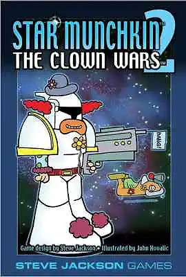 Star Munchkin 2: The Clown Wars Card Game Expansion From Steve Jackson Games • $20.59