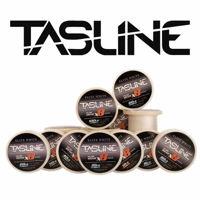 $159.79 • Buy TASLINE BRAID Elite 8X Braided Fishing Line - Spectra 8 Strand White 300m & 600m