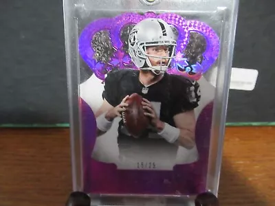 Matt McGloin Raiders Rookie  Crown Royale Rookie 15/25 Purple • $7