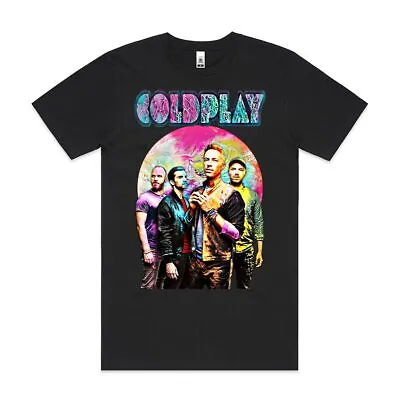 Coldplay T-Shirt Band Family Tee Music Rock And Roll • $45