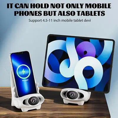 Portable Mini Chair Wireless Charger Desk Mobile Phone Holder Wireless Charger • $10.48