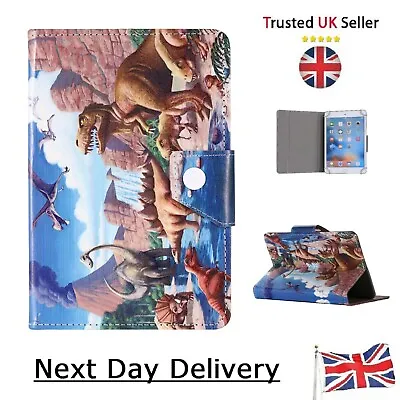 Dinosaurs Tablet Case - Kids Love Dinosaur Cover 7  8   9.7   10   Inch Size Tab • £15.99