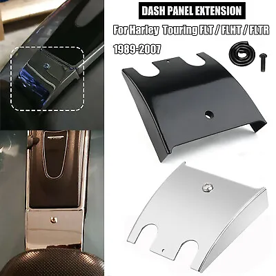 Motorcycle ABS Lower Dash Extension Panel For Harley Electra Glide 1989-07 FLHT • $15.98