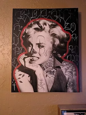 Marilyn Monroe Canvas Artwork • $90