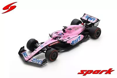 1:18 2022 Fernando Alonso -- Bahrain GP -- Alpine A522 -- Spark F1 • $399.99