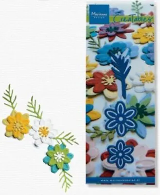 LR0107 PETAL FLOWER Cut & Emboss Dies MARIANNE CREATABLES -  Free UK P&P • £4.50