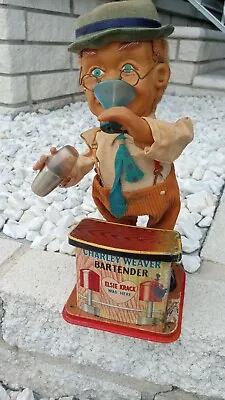 Vintage 1962 Charley Weaver Bartender Battery-Operated Toy • $29