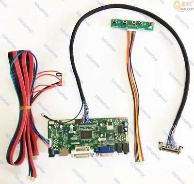 HDMI VGA DVI LCD Controller Driver Board Monitor Kit For LM40SAMFHD700AG25WV • $23.90