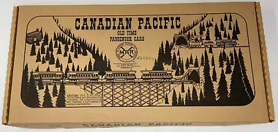 Marx Toy Train Canadian Pacific 4 Passenger Cars Set 5193 New W/Box • $175
